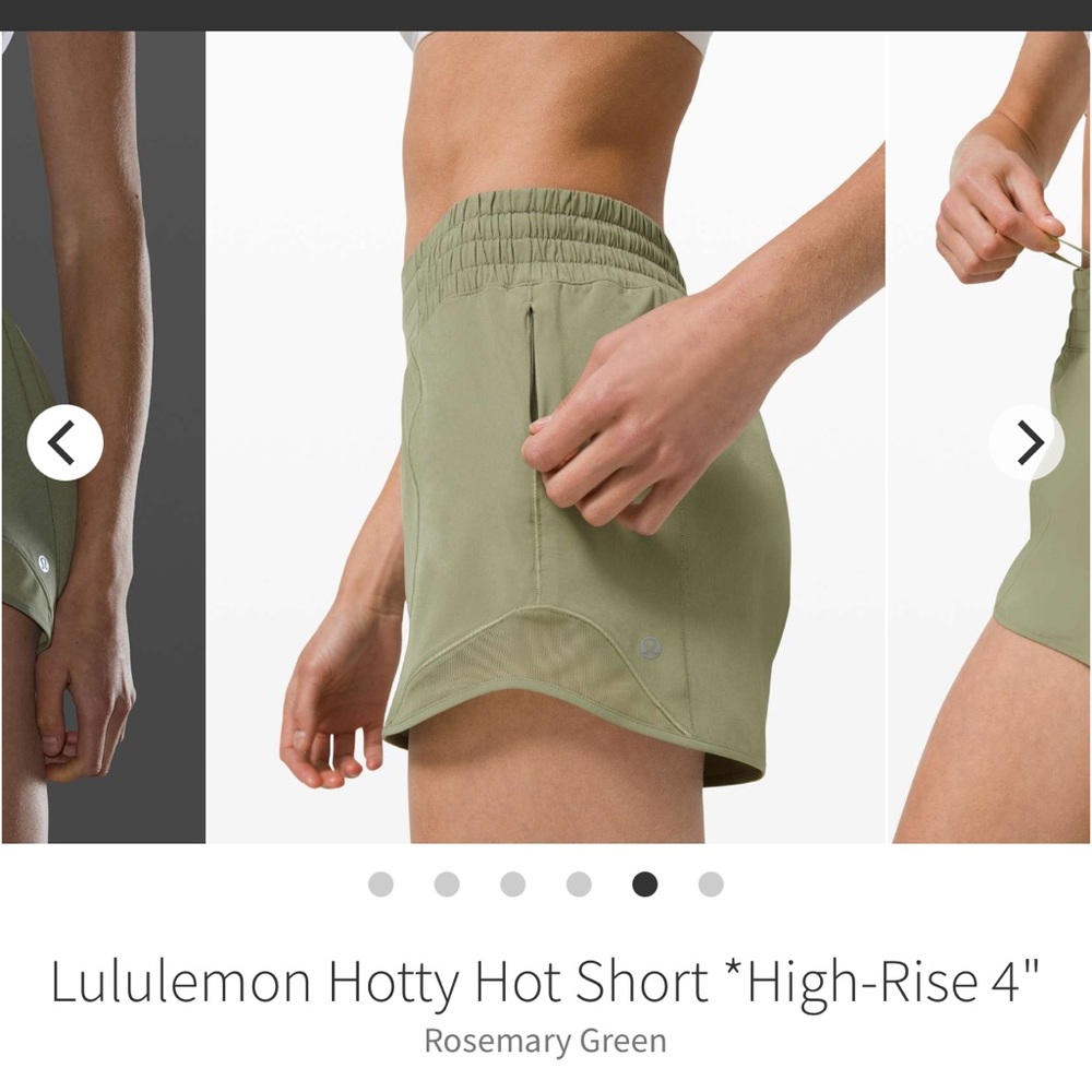 Lululemon Athletica HOTTY Hot High-Rise Shorts - Picture 2 of 8